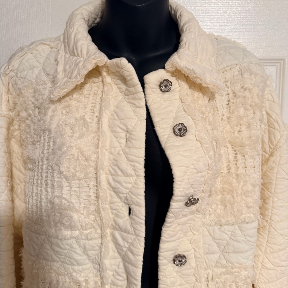 POL Cream Teddy Jacket - Picture 6 of 11